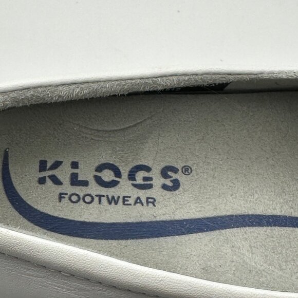 Klogs Ashley women’s size 8M white Mary Jane nursing comfort clog with inserts - Picture 6 of 12